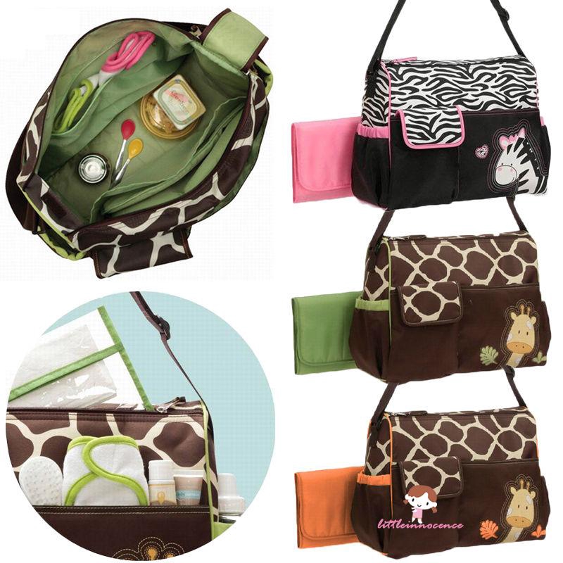 ❤XZQ-Multi Function Baby  Mother Bag Pad Nappy Changing Tote Handbag Mummy