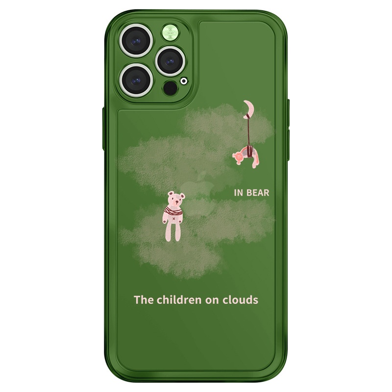 Ốp lưng iphone Tpu Trong Suốt Thời Trang Cho Iphone 7 Xs Max Xr 6s 8 7plus 11 Pro 12 Pro Max 11 Pro