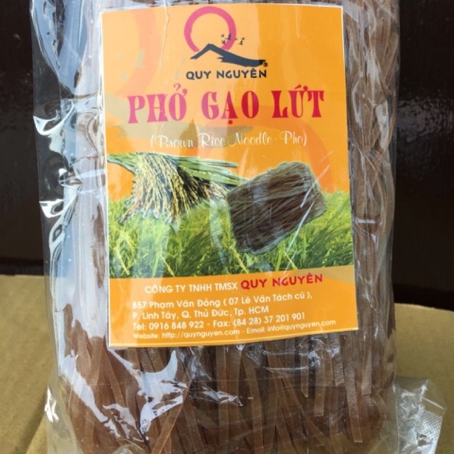 Phở Gạo Lứt Quy Nguyên  - Phở Lứt Chùa Long Hương