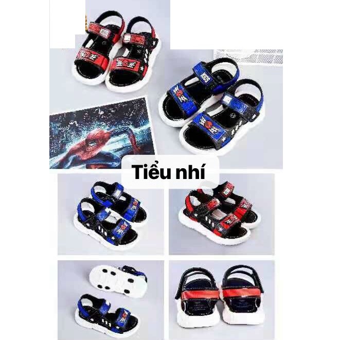 DÉP SANDAL BÉ TRAI ĐẾ CAO SU DẺO (TỪ 1 ĐẾN 6 TUỔI)