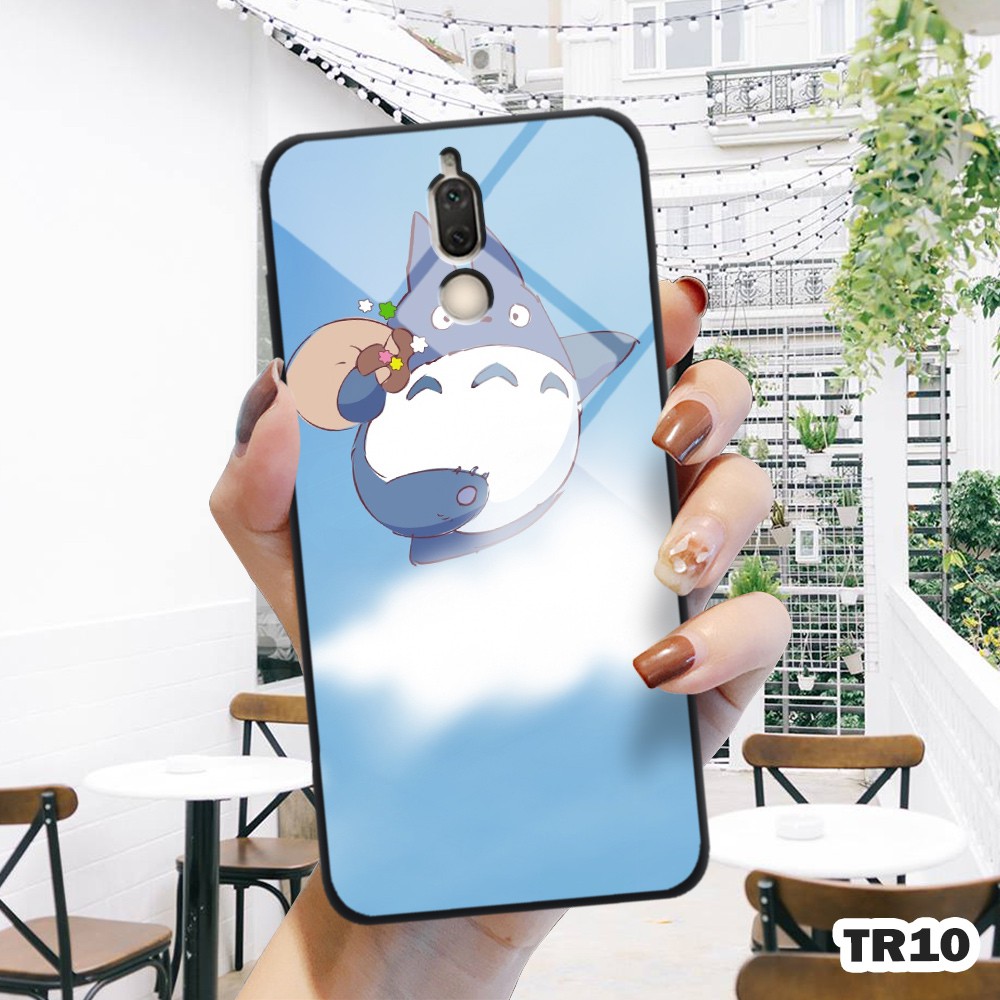 Ốp lưng kính Huawei nova 2i in 3D Totoro ngộ nghĩnh