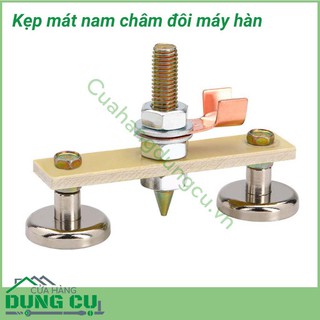 Kẹp mát nam châm đôi máy hàn