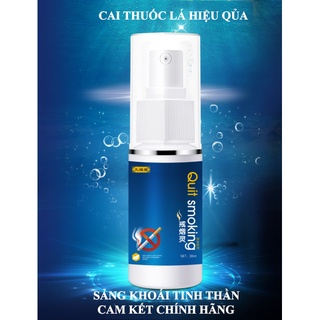 Chai Xịt Cai Thuốc Lá Quit Smoke 30Ml, Cai Thuốc Lá Hiệu Quả, Tinh Thần Sảng Khoái Cam Kết Chính Hãng