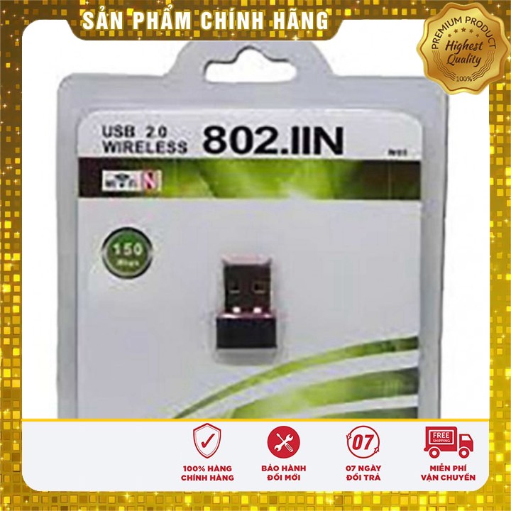 [Giá siêu rẻ,chính hãng ] USB BẮT WIFI 802 USB, Bộ thu wifi LB-LINK tốc độ 150Mb giá rẻ Thiết Bị Thu,USB bắt sóng wifi