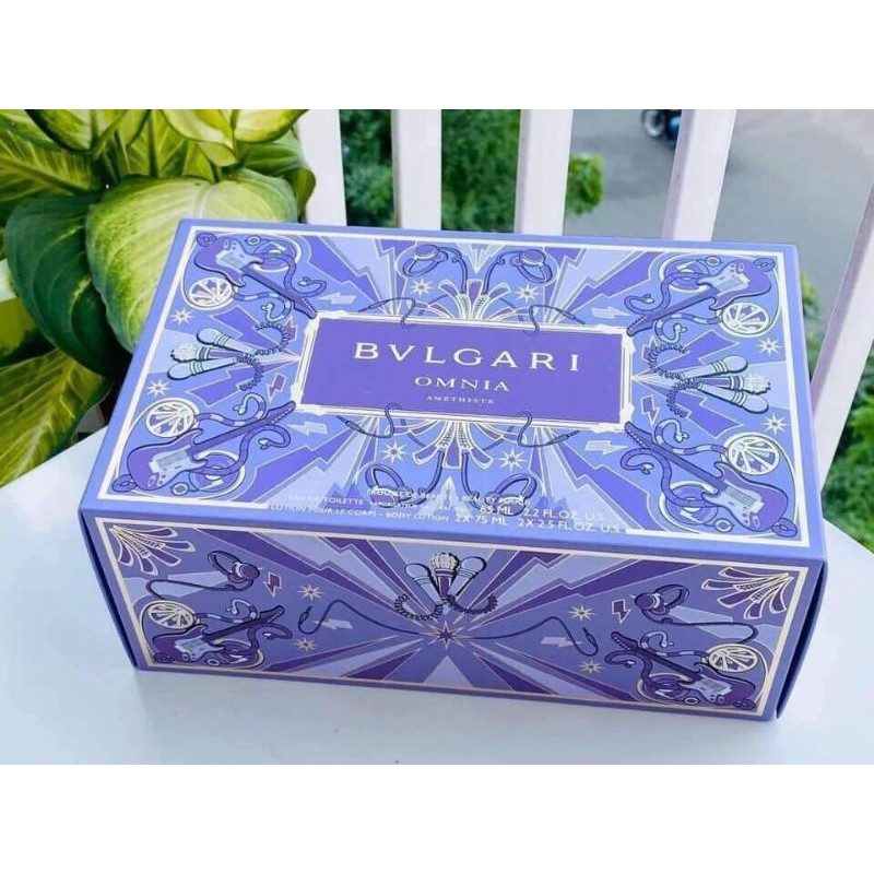 Gift Set Bvlgari Omnia Amethyste New 2020