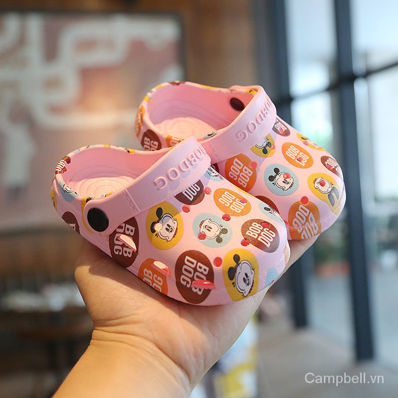 Dép crocs đi trong nhà chống trượt thời trang mùa hè cho bé