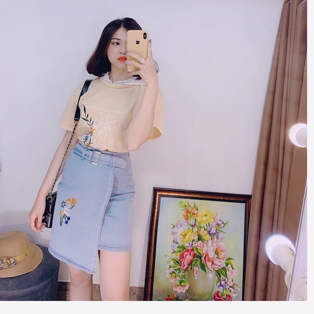 Set chân váy và áo