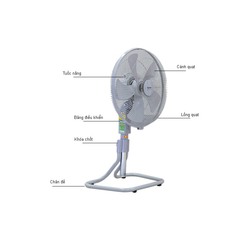 Quạt sàn lửng Benny BF182F