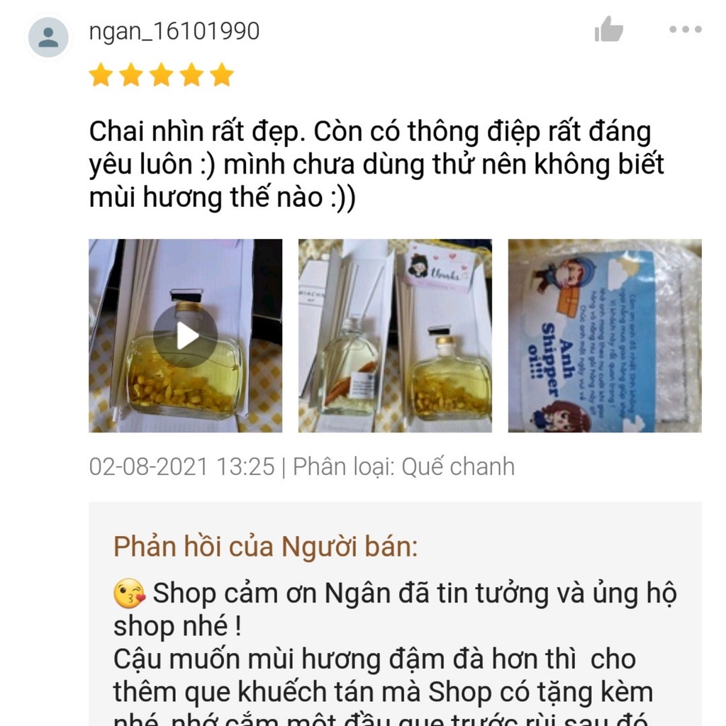 Tinh Dầu Thiên Nhiên Nguyên Chất Thơm Phòng 100ml Đuổi Muỗi Khuếch Tán Khử Mùi Không Khí - SWEET HOME