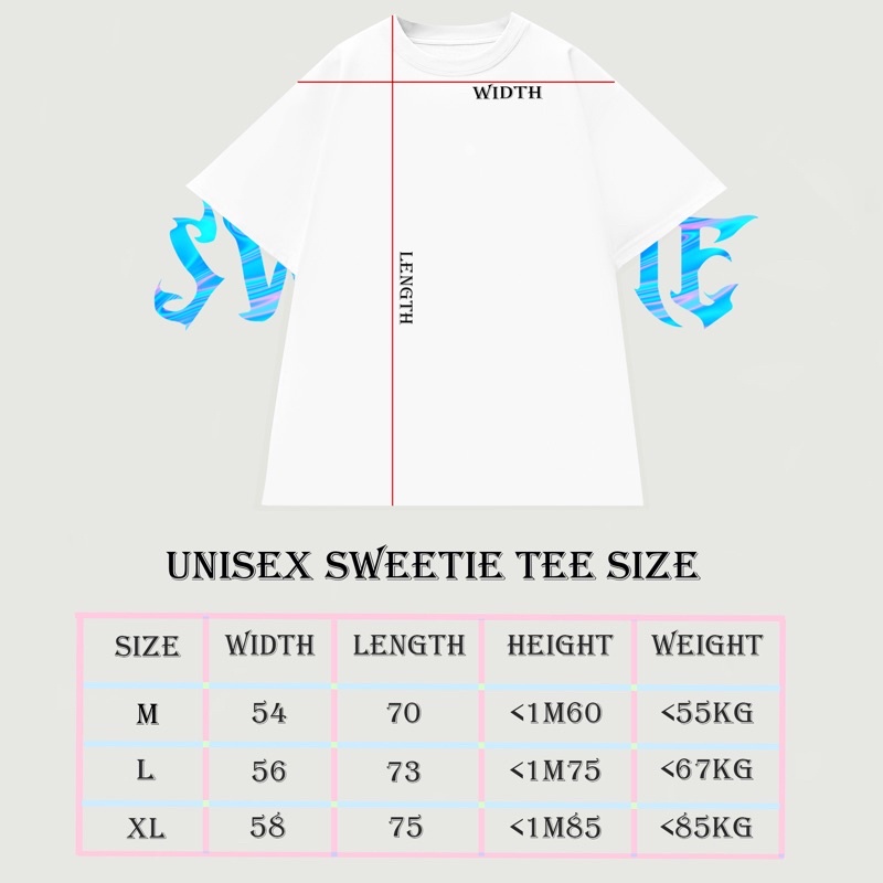 Áo thun Sweetie Panda Tee - Hồng - Unisex