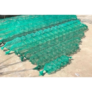 Lưới Lồng Bát Quái 15 19 21 24 Khung -12 Cửa Ngục - bắt tôm,cua,cá,lươn trạch.Lưới lồng bát quái.Lồng bắt cá.lưới bắt cá