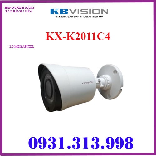 CAMERA KBVISION KX-K2011C4 2.0MEGAPIXEL