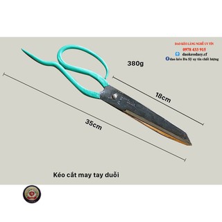 Kéo cắt vải tay duỗi, thép CT45 ( Đồ Gia Dụng SK )