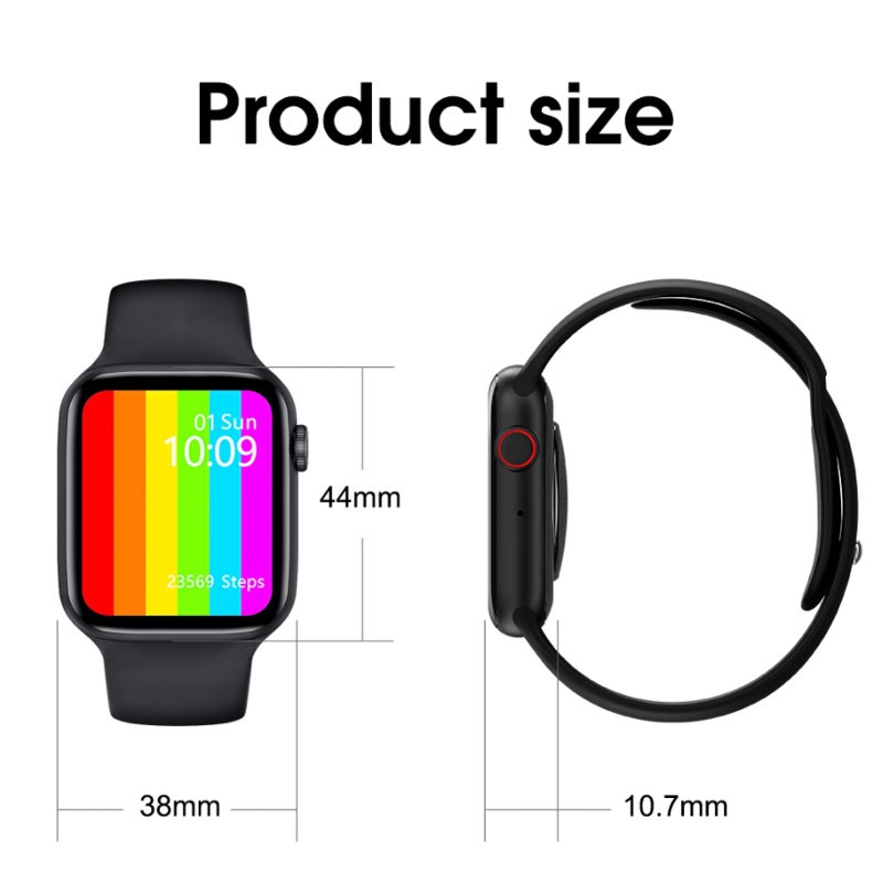 Đồng Hồ Thông Minh 2022 💖 Giao Diện Tổ Ong Apple Watch Màn Hình HD 💖 Theo Dõi Sức Khỏe 💖 Kháng Nước IP68