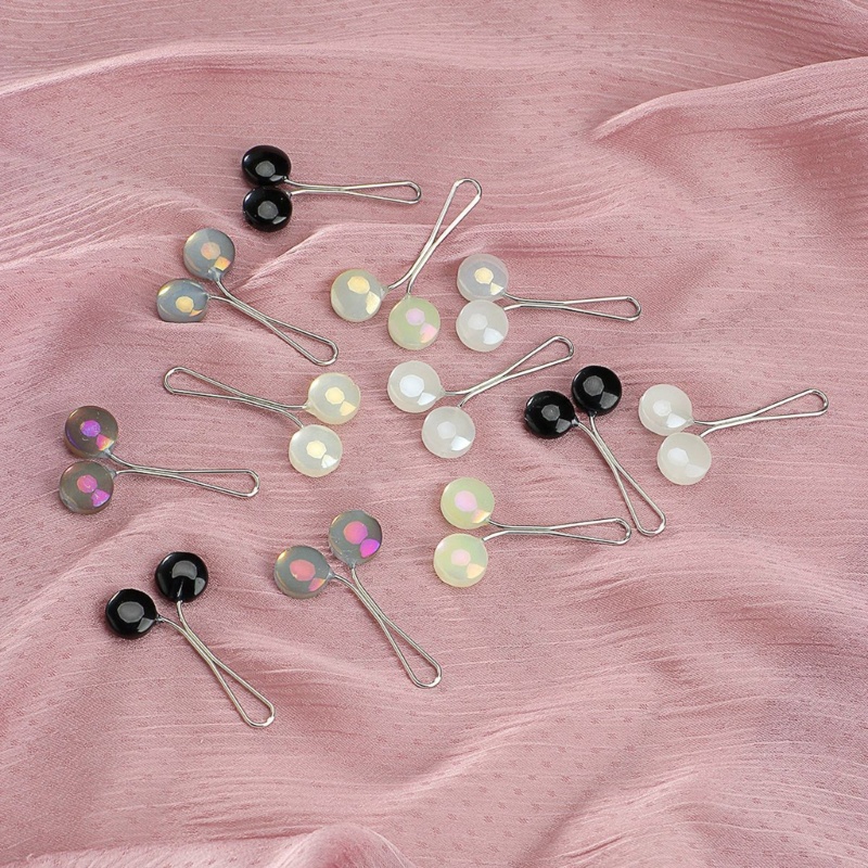 Set 12 Ghim Cài Khăn Choàng Chống Trượt Đính Ngọc Trai Phong Cách Hồi Giáo Cho Nữ