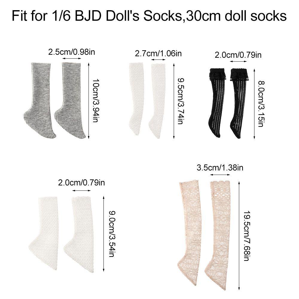 RAINBOW Tất Sọc Thời Trang Cho Búp Bê