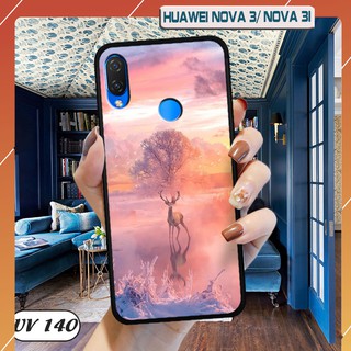 Ốp lưng Huawei Nova 3/ Nova 3i lưng nhám viền dẻo