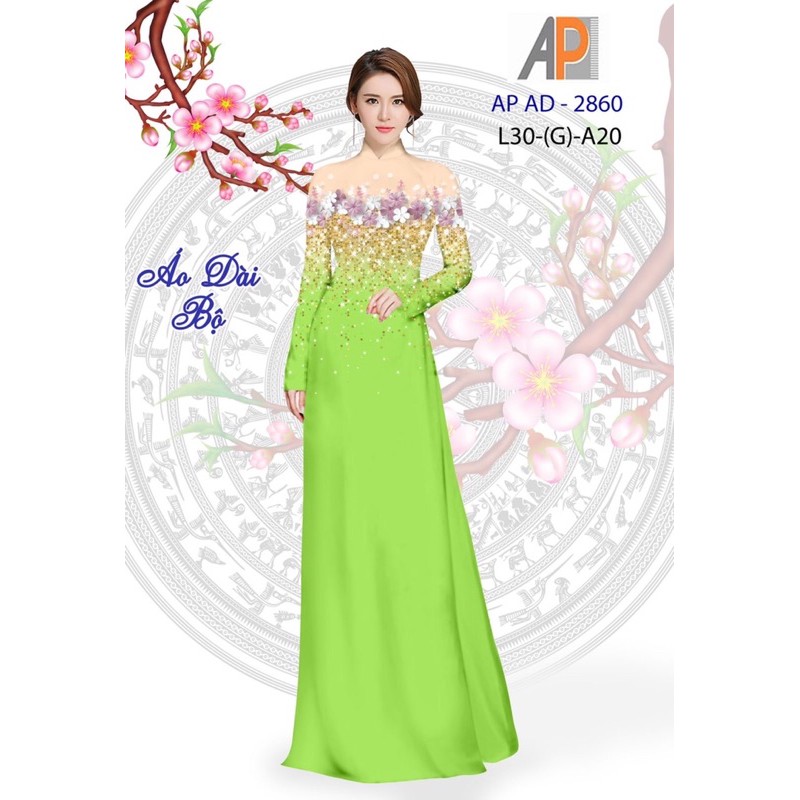 Vải áo dài giả ren