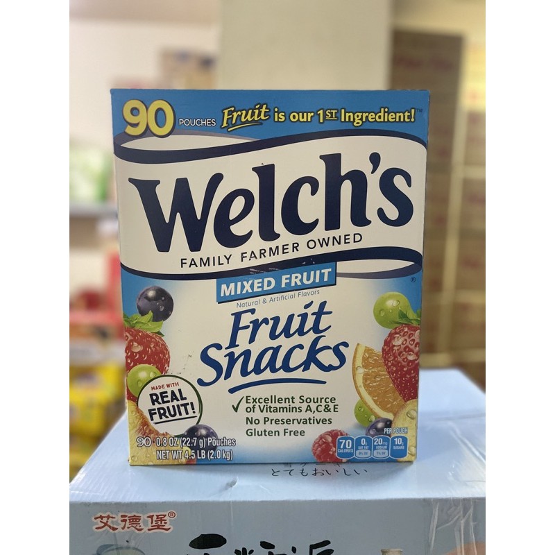 KẸO DẺO WELCH’S FRUIT MỸ lẻ 1 gói