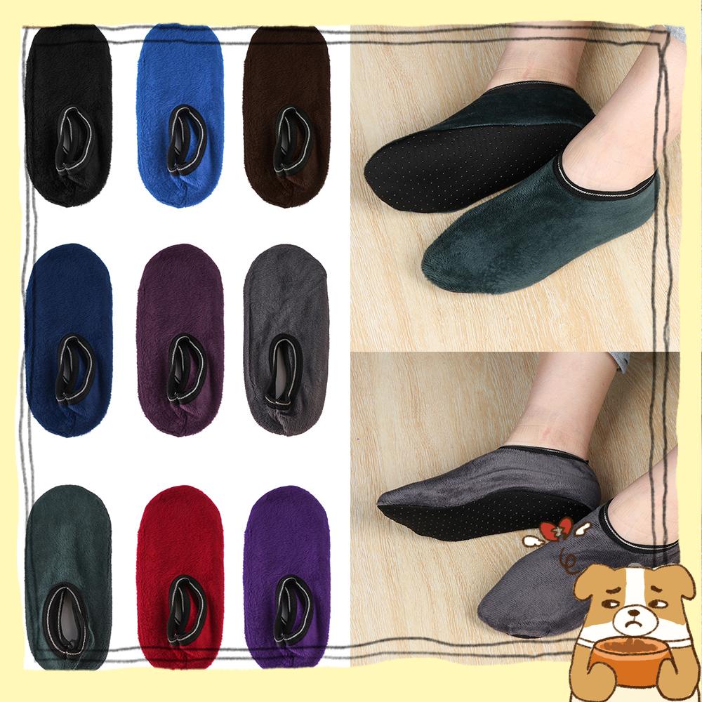 Vớ Nhung Dày Chống Trượt Giữ Ấm Mùa Đông Cho Nam Nữ