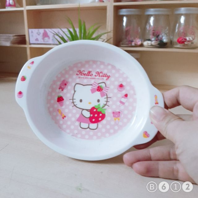 Đĩa nhựa, đồ dùng ăn dặm Hello Kitty KT3832