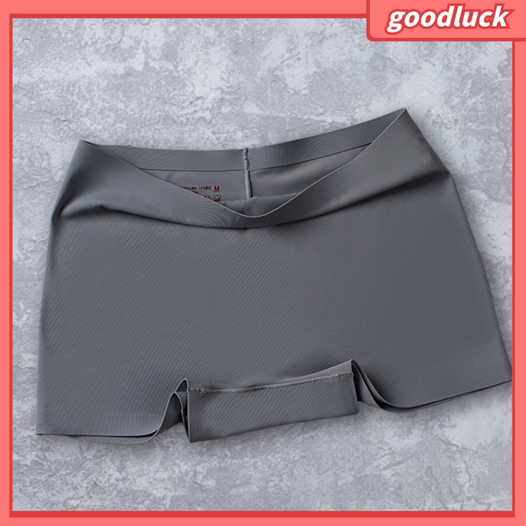 |Áo Thun Cổ Tròn GoLck Thời Trang Cá Tính| Quần An Toàn Mặc Hàng Ngày Bằng Lụa Lạnh Ôm Dáng Thoáng Khí Không Đường May Cho Nữ