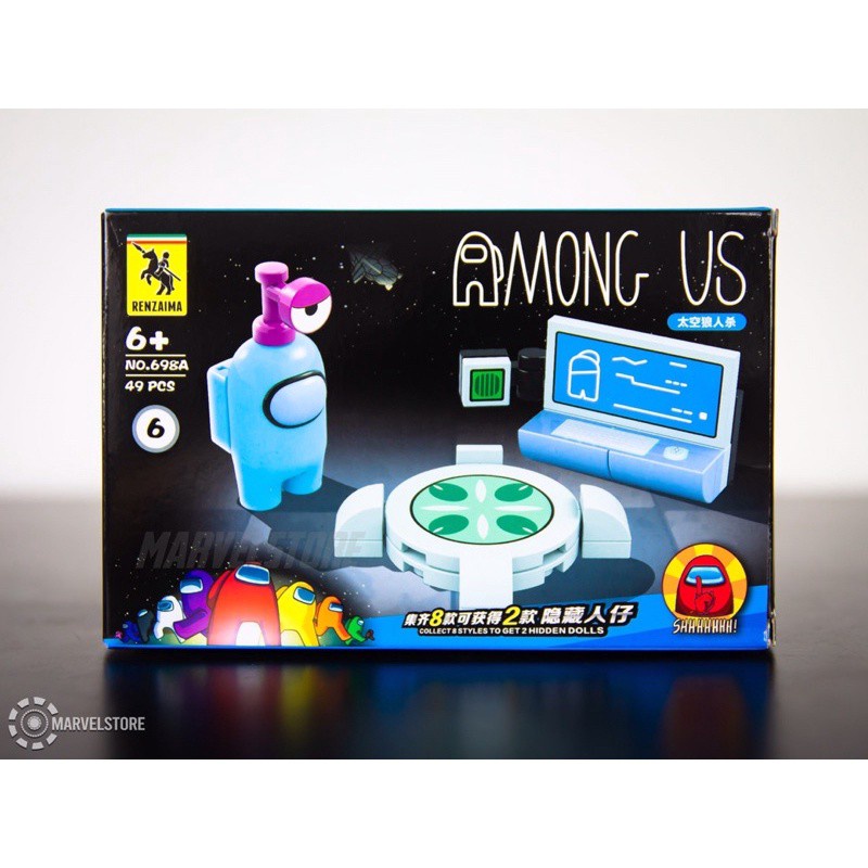 Lắp ghép Among us 48 miếng siêu đẹp EMA
