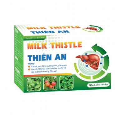 Milk Thistle Thiên An- bảo vệ gan, tăng cường chức năng gan