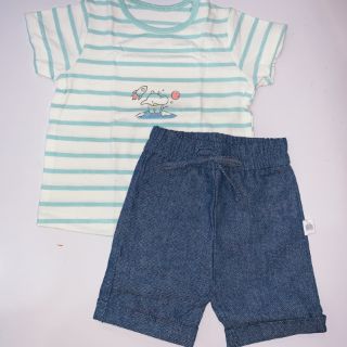 [CHAANG] SET ÁO LẺ QUẦN SAHARA CHO BÉ NHỎ