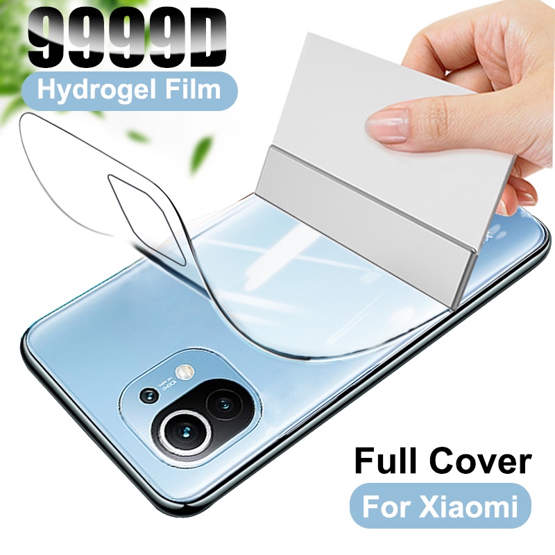 Miếng Dán PPF chống vân tay sau cho Xiaomi Mi 12 11 Lite 9T 10T 11T Poco M3 F3 F4 X5 X4 X3 NFC F2 Pro Redmi Note 8 9 9S 10 11 12 12S 11S 10S 9A 10C 10A