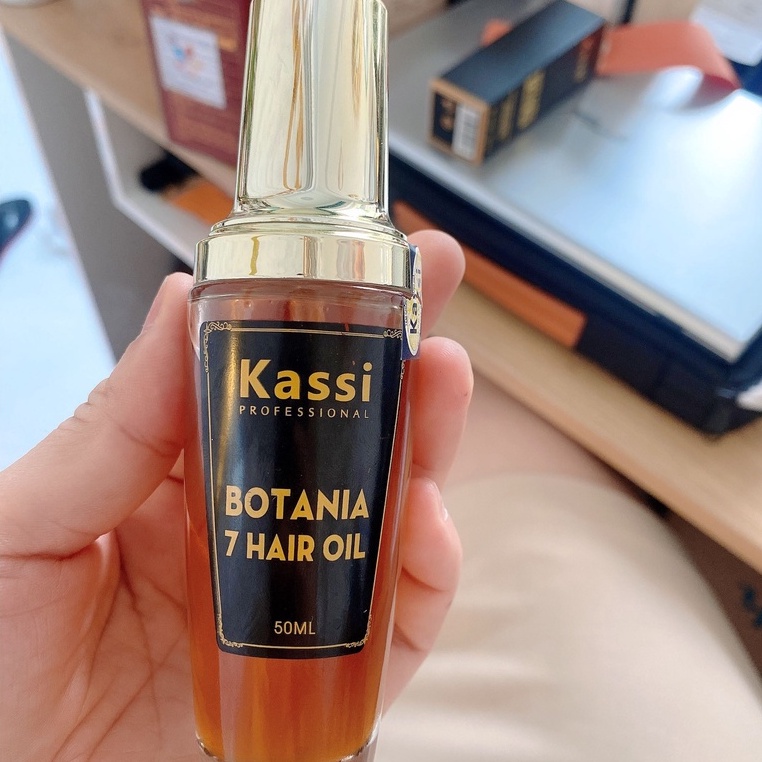 Tinh dầu dưỡng bóng tóc Kassi BOTANIA 7 Hair Oil 50ml