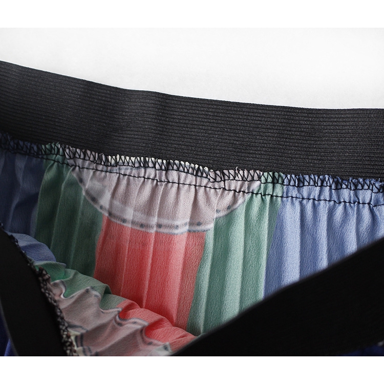 Chân Váy Dài Xếp Ly Họa Tiết Hoa Thời Trang Cho Nữ | BigBuy360 - bigbuy360.vn
