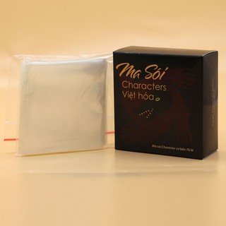 Bài Combo Ma sói character việt hóa + 1 xấp sleeves bọc bài (100 bọc/sấp)
