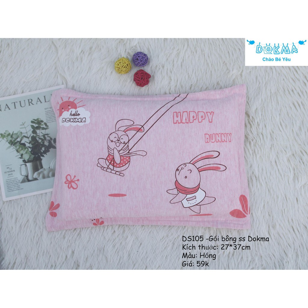 Gối bông sơ sinh Dokma