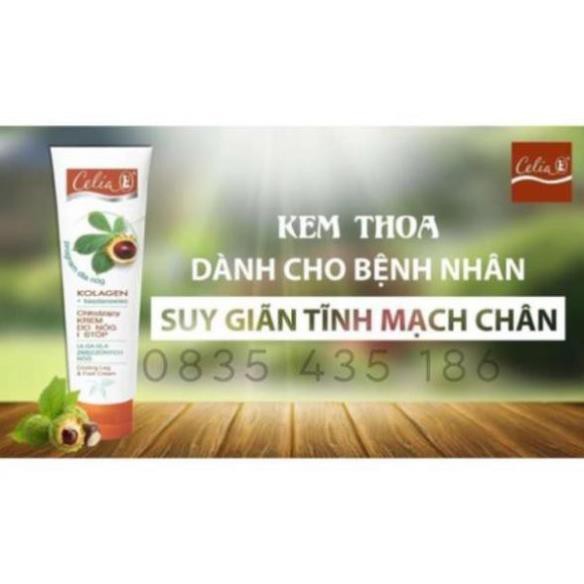 Kem thoa suy giãn tĩnh mạch celia