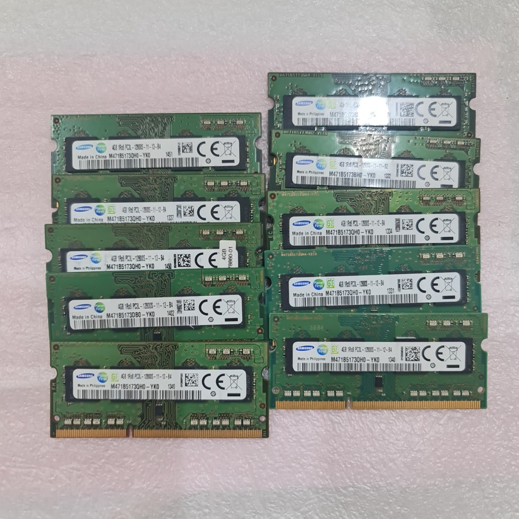 Ram laptop 4Gb bus 1600 PC3 - PC3L bảo hành 12 tháng