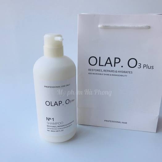 Freeship  Bộ cặp dầu gội xả OLAP O3 Plus Biotin &amp; Collagen phục hồi chuyên sâu 800mlx2 chính hãng