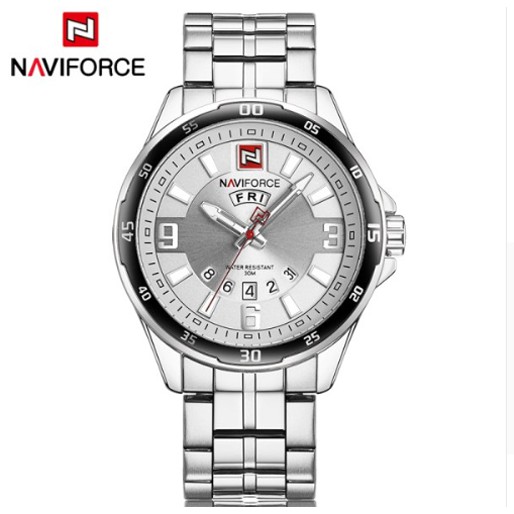 Đồng hồ nam dây thép đẳng cấp Naviforce 9106 (fullbox hãng)