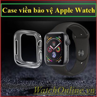 Case ốp silicon dẻo bảo vệ cho Apple Watch