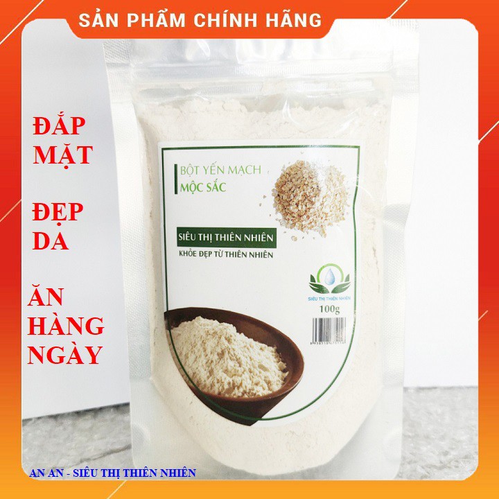 Bột Bến Mạch ⚡️ 𝐅𝐑𝐄𝐄 𝐒𝐇𝐈𝐏 ⚡️ Bột Yến Mạch Úc , Đẹp Da, Đẹp Dáng, Ăn Sáng, Nguyên Chất Organic, Chính Hãng, 100g