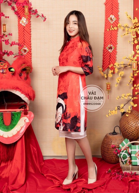 Áo dài cách tân mẹ và bé gái. Bé trai. | BigBuy360 - bigbuy360.vn