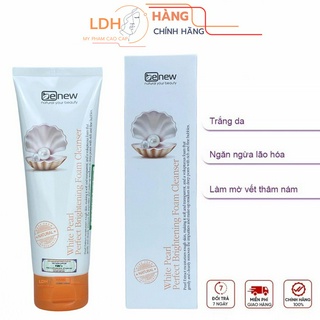 Sữa rửa mặt sáng da ngọc trai benew 160ml
