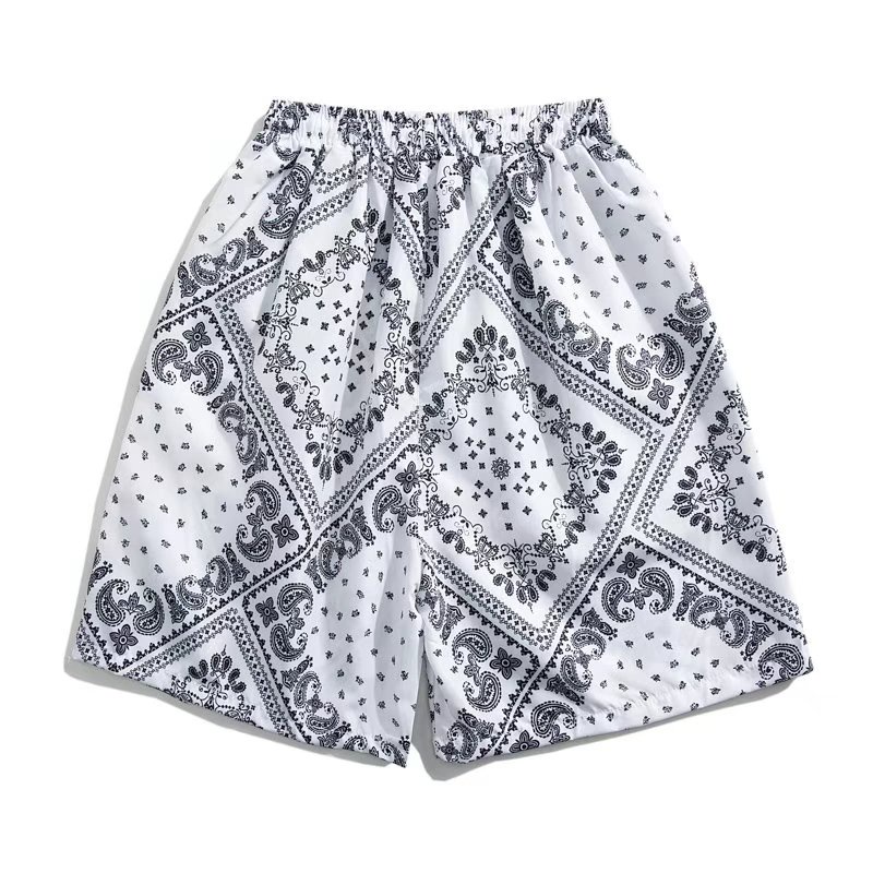 Quần Short Thể Thao Ống Rộng In Họa Tiết 2 Màu Tùy Chọn Size M-3XL Thời Trang Mùa Hè Cho Nam