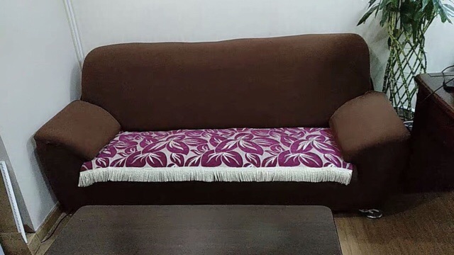 VẢI GA BỌC GHẾ SOFA màu nâu cho ghế sofa L sofa 1,2,3,4 chỗ