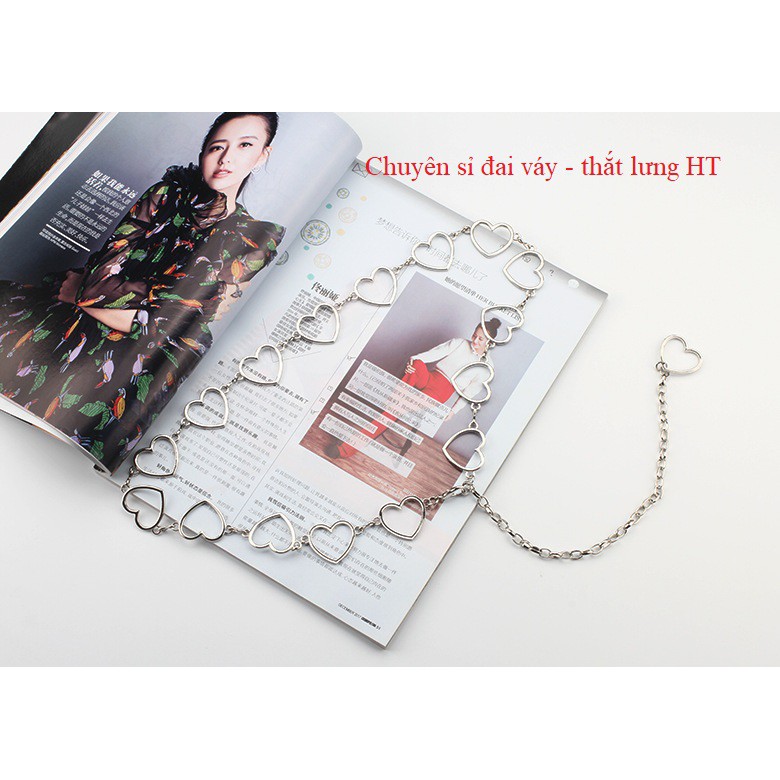 Đai váy Belt áo XÍCH TIM xinh xắn