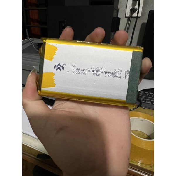 Pin LiPo 10.000mAh 3.7V Lithium