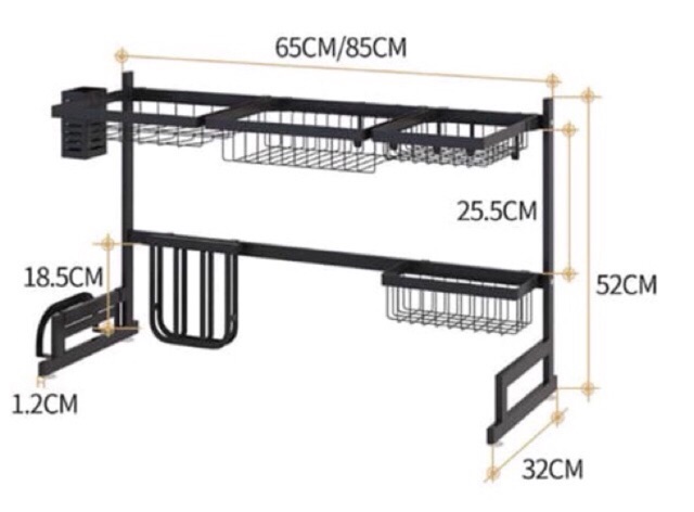 Giá để bát, đĩa inox | BigBuy360 - bigbuy360.vn