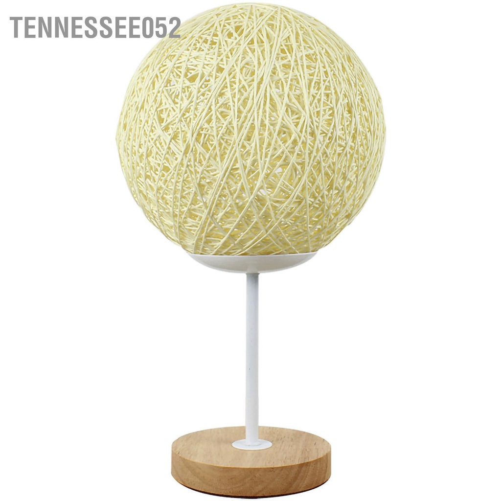 [Hàng Sẵn] Đèn ngủ để bàn Gỗ tre Sạc USB Hình bóng mây LED chiếu sáng trang trí phòng ngủ【Tennessee052】