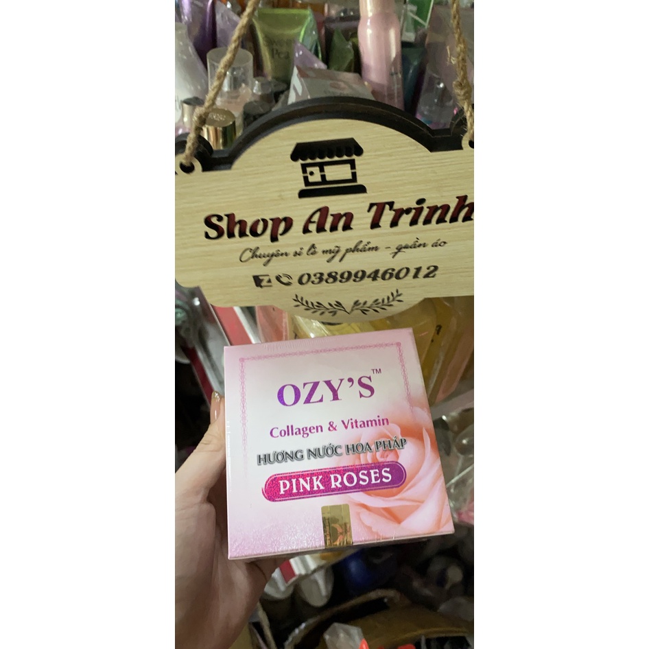 KEM BODY HƯƠNG NƯỚC HOA HỒNG-BODY ROSE OZY- DƯỠNG TRẮNG KHÔNG BẾT RÍT-chính hãng 100%/ms012