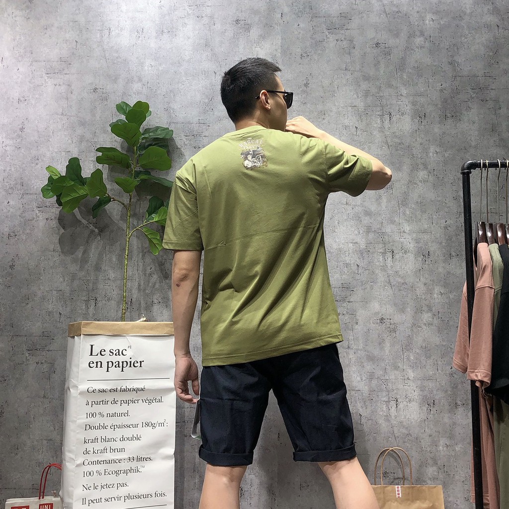 Áo thun nam áo phông bigsize cổ tròn ngắn tay xuất khẩu cotton cao cấp APHASHI 109 - 023